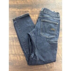 KUHL Rydr Jean Mens 28x32 Indigo Blue Articulated Knee Stretch Denim EUC
